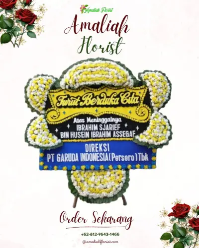 Papan Bunga Duka di Ngrawan